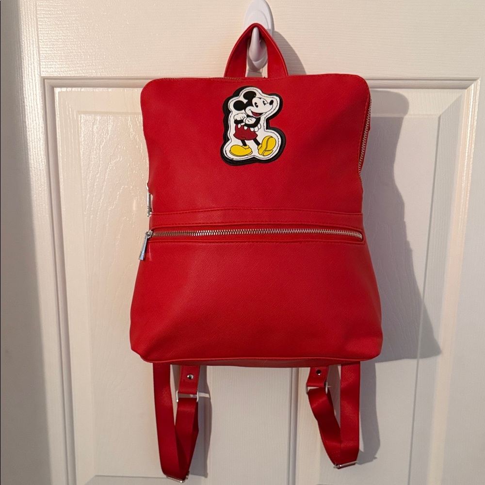 Disney Mickey Mouse Red Backpack